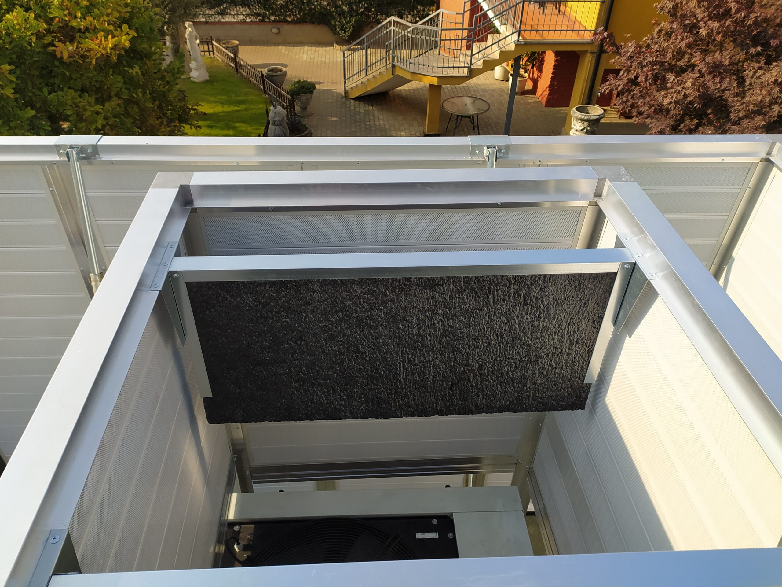 Schermature acustiche milano, setti cassoni,cisliano,2