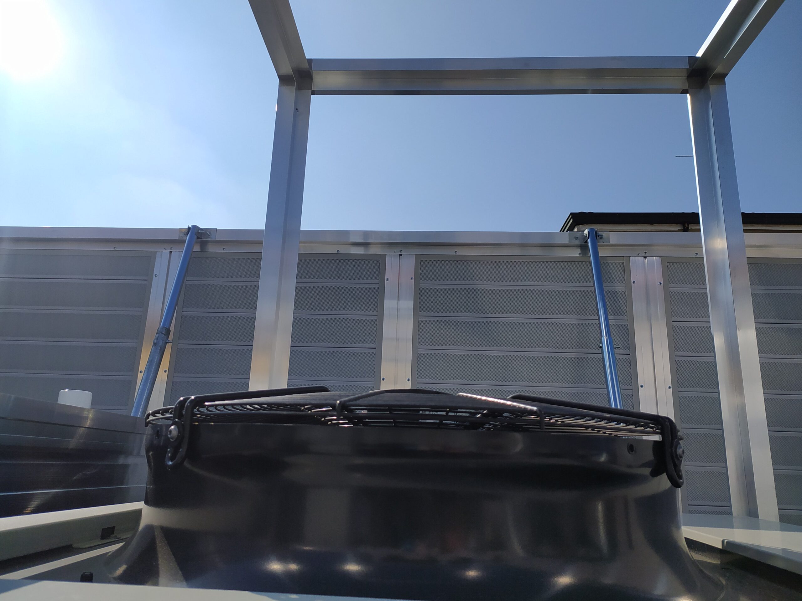 Schermature acustiche milano, struttra cassoni,cisliano,3