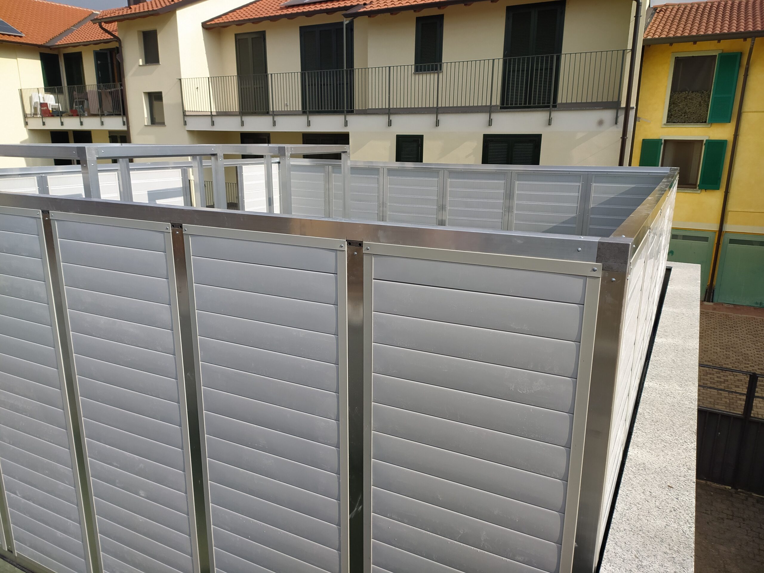 Schermature acustiche milano, vista esterna,cisliano,a