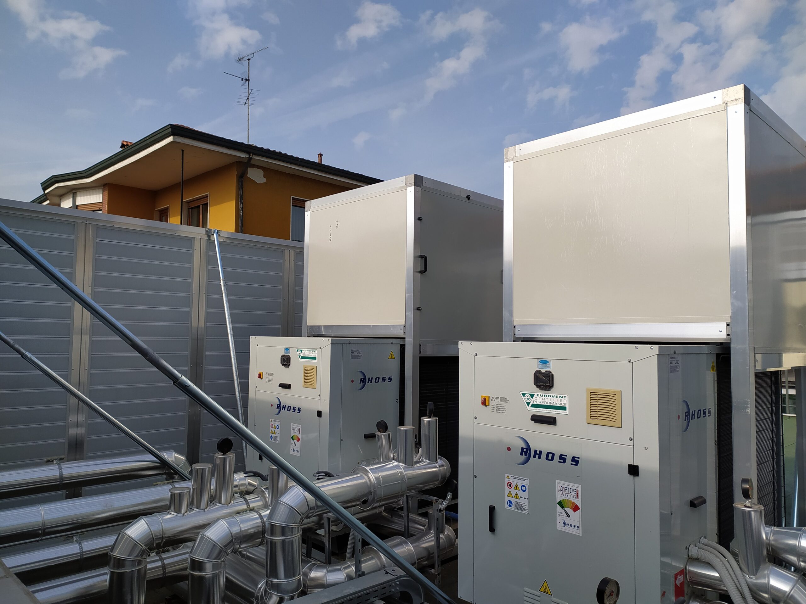 Schermature acustiche milano, vista interna,cisliano