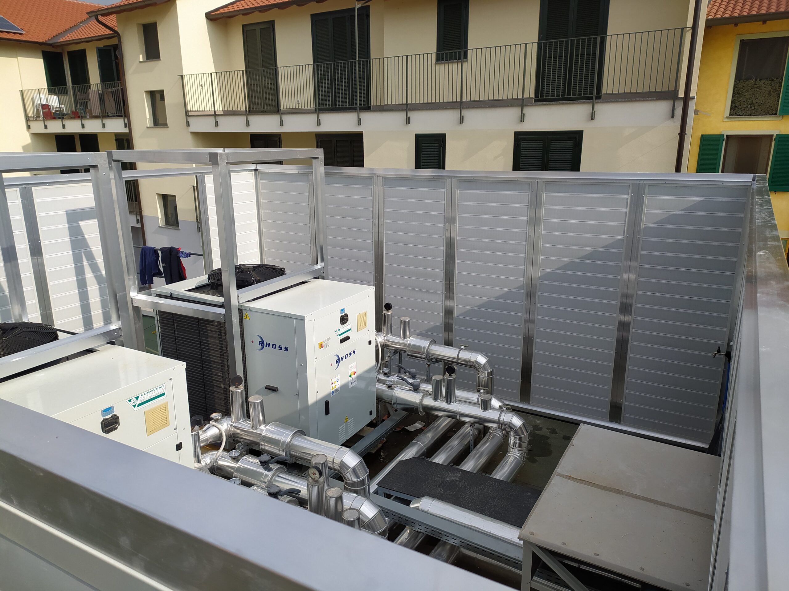 Schermature acustiche milano, vista interna,cisliano,c