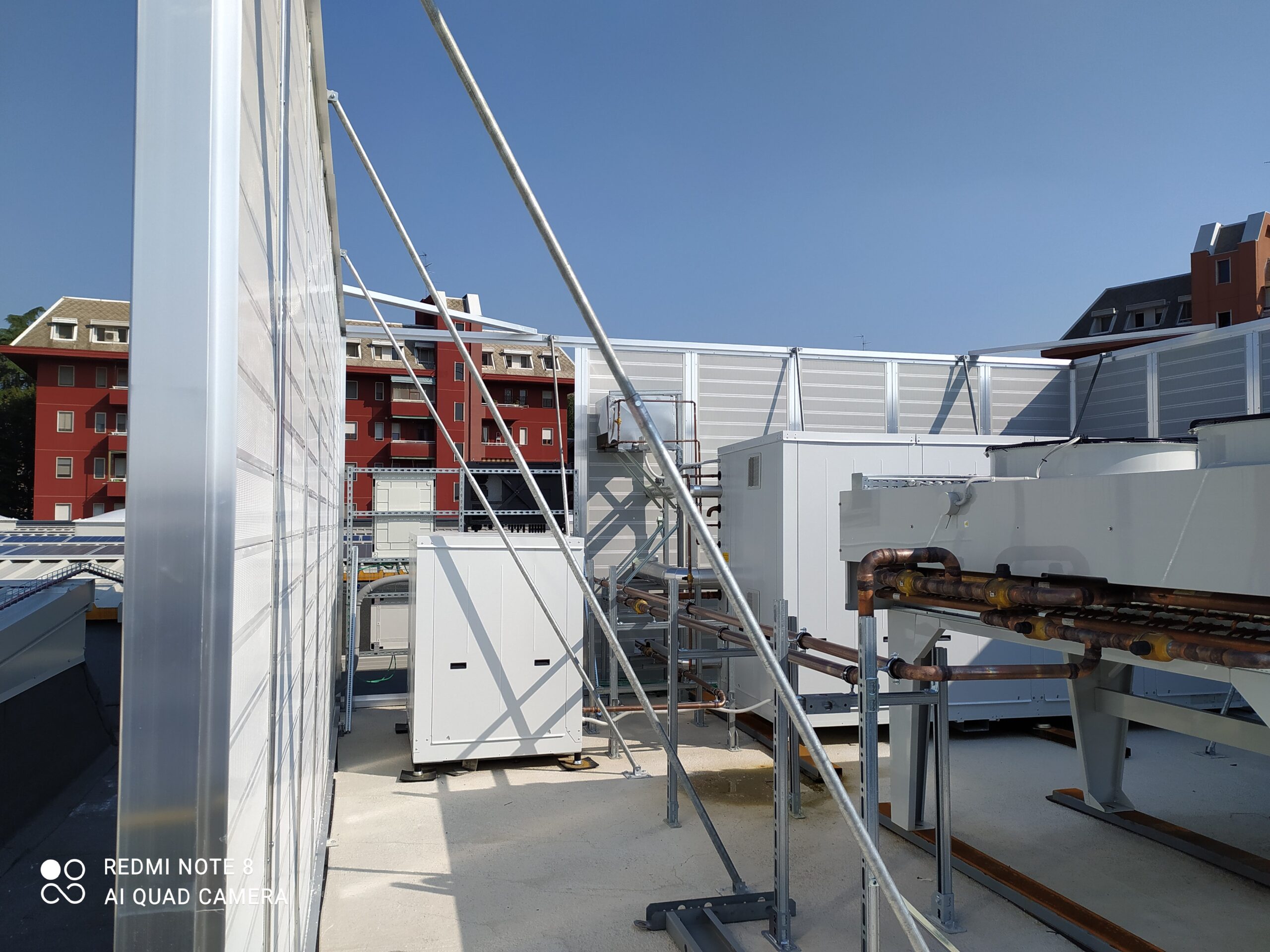 Schermature acustiche milano, viste interno 528