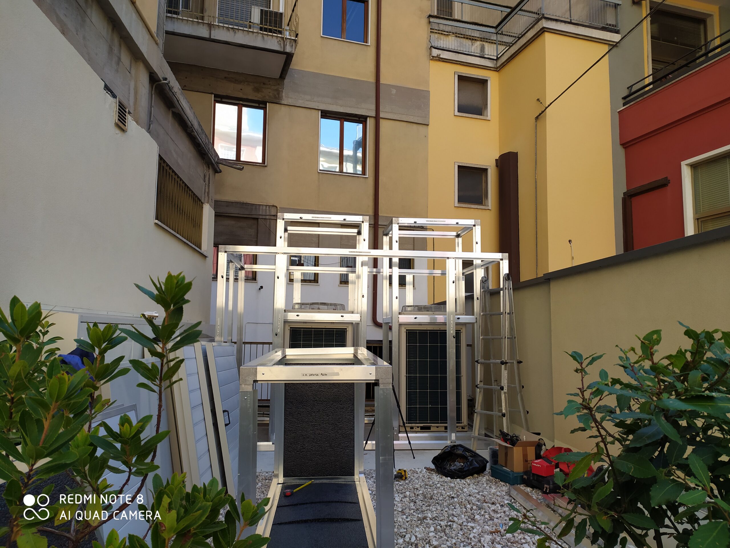 Schermture acustiche verona, primo intervento