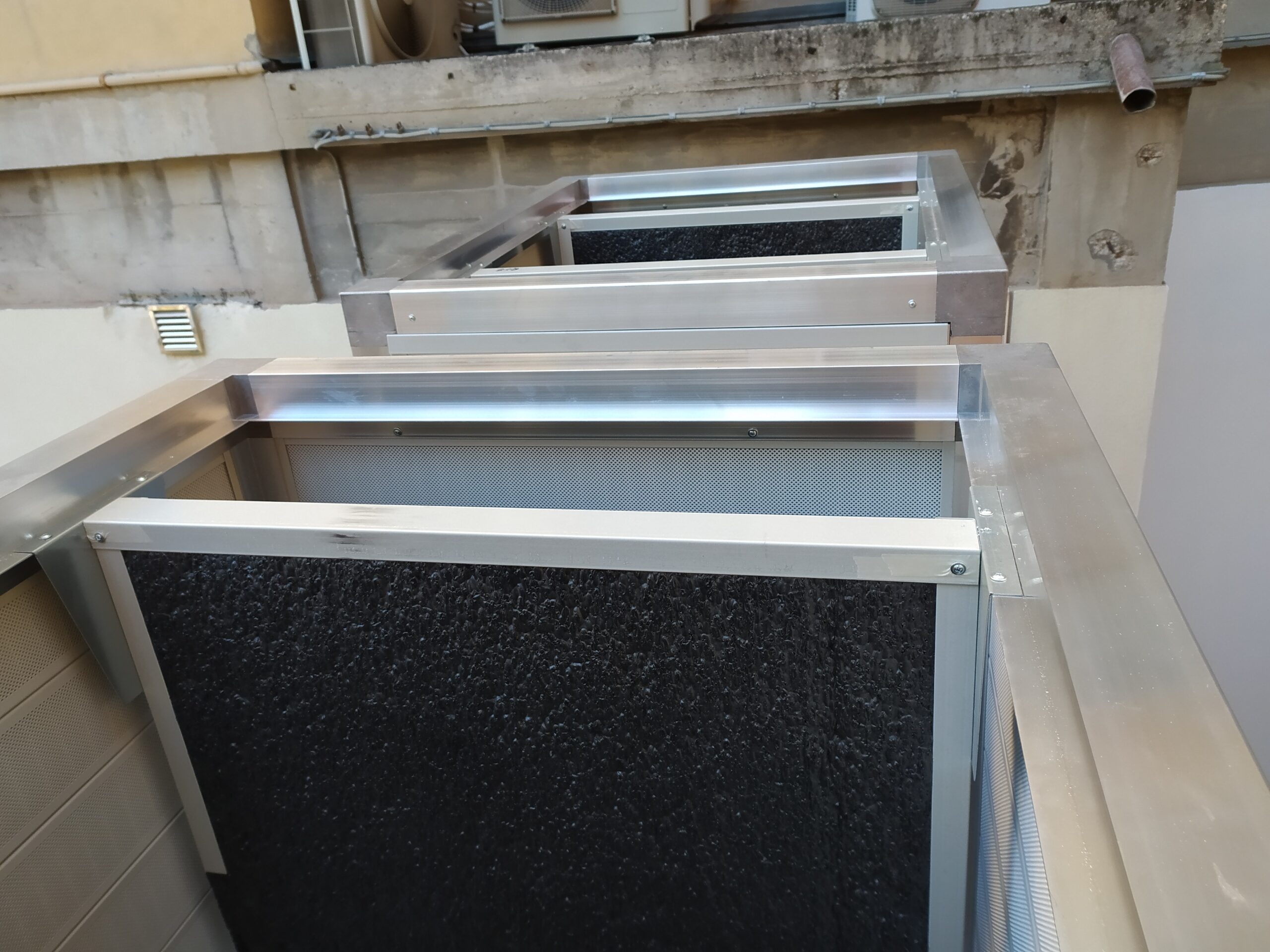 Schermture acustiche verona, secondo intervento, setti