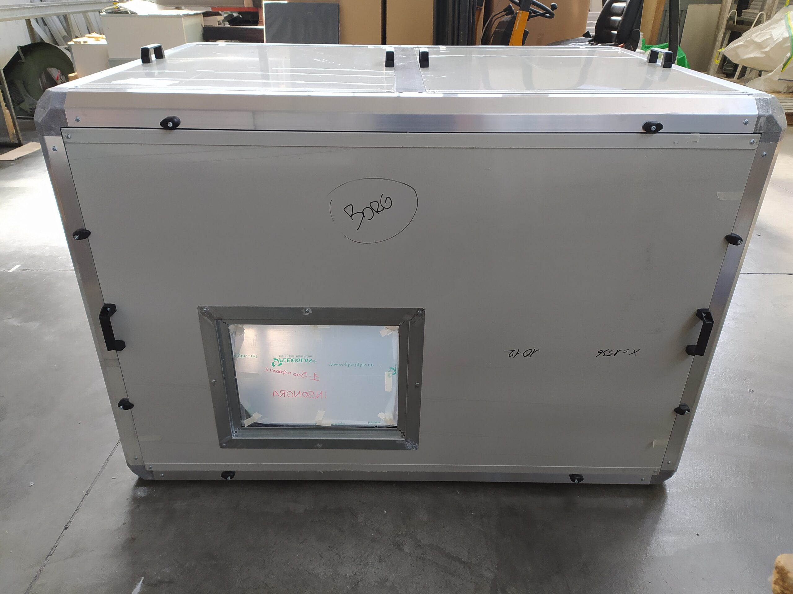 Cabina silente, vista globale