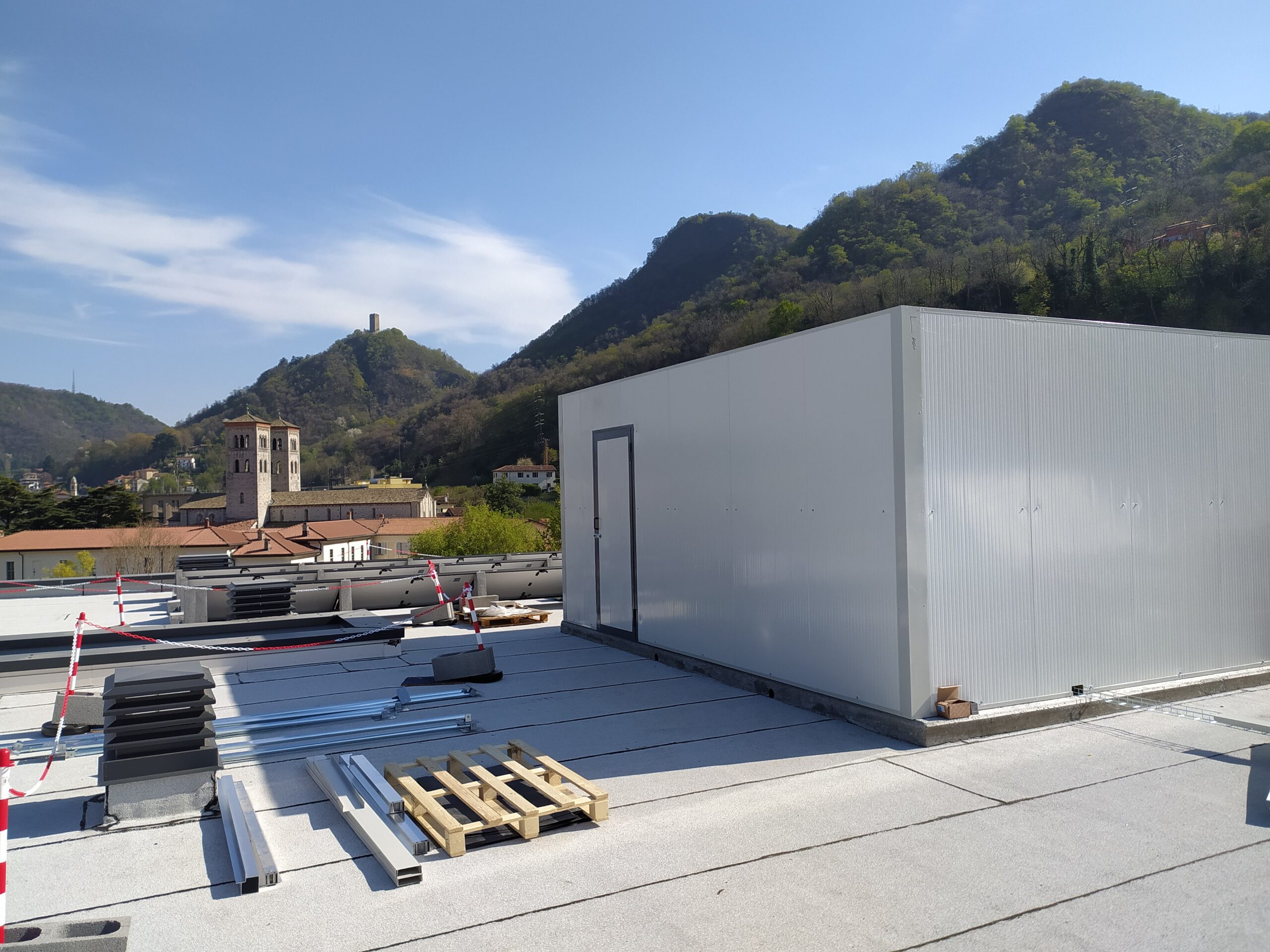 Schermatura acustica, como, pannelli