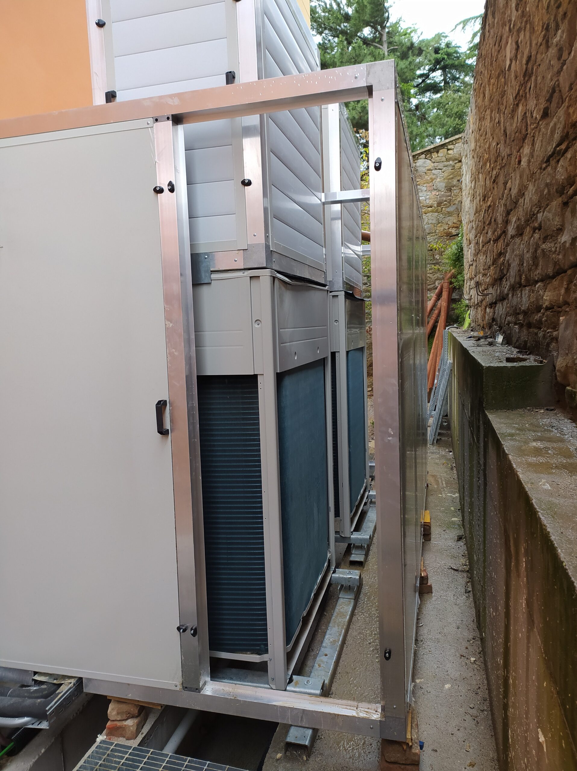 Schermatura acustica trieste, pannelli esterni,6