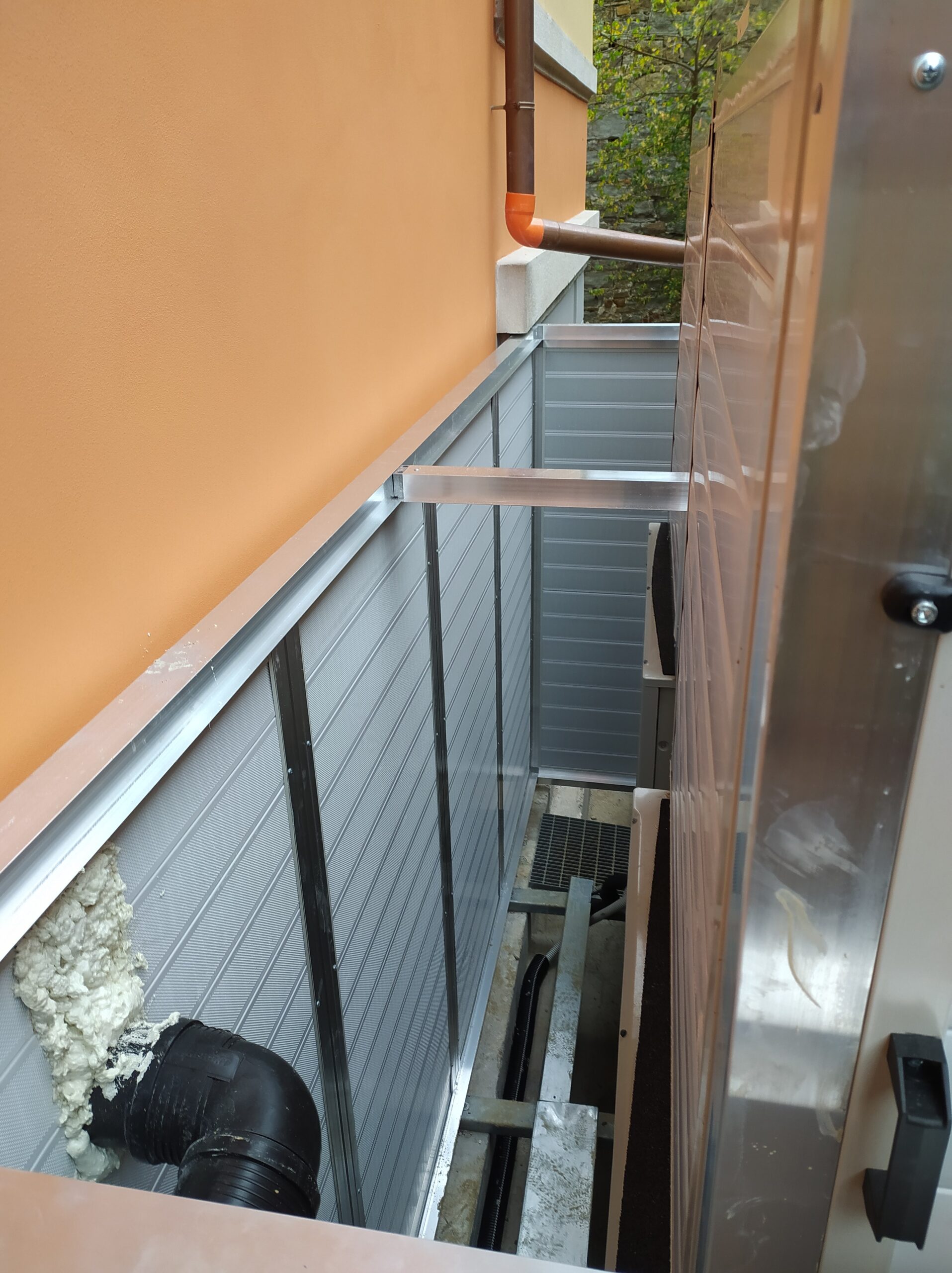 Schermatura acustica trieste, pannelli interni,2