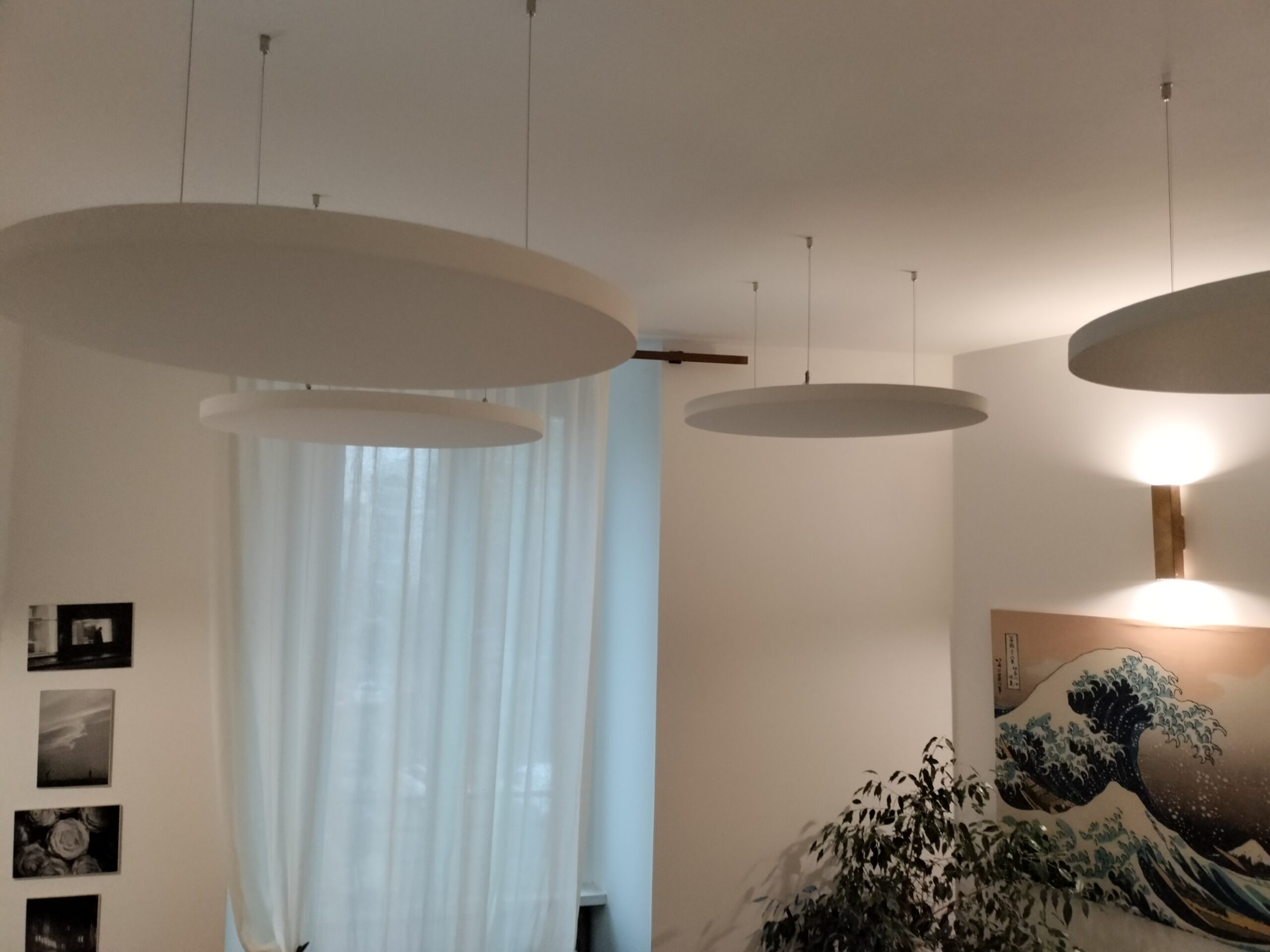 Pannelli fonoassorbenti isola ecophon solo circolari, 15