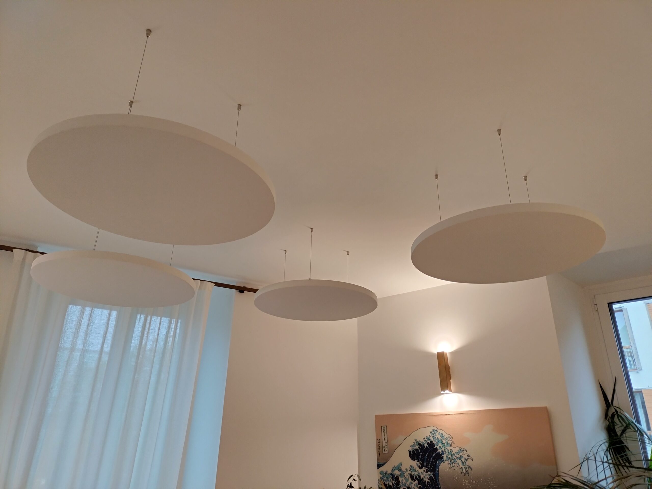 Pannelli fonoassorbenti isola ecophon solo circolari, 9