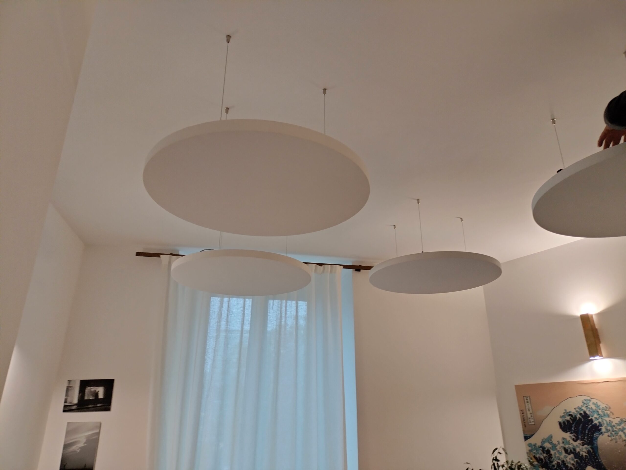 Pannelli fonoassorbenti isola ecophon solo circolari,6