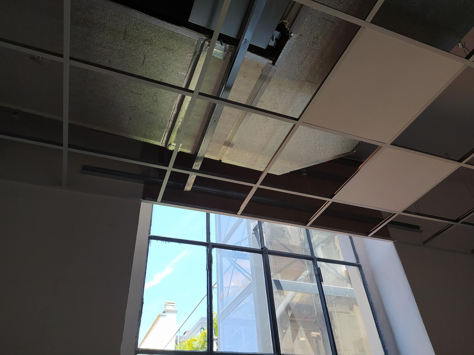 Controsoffitto fonoisolante, struttura,3