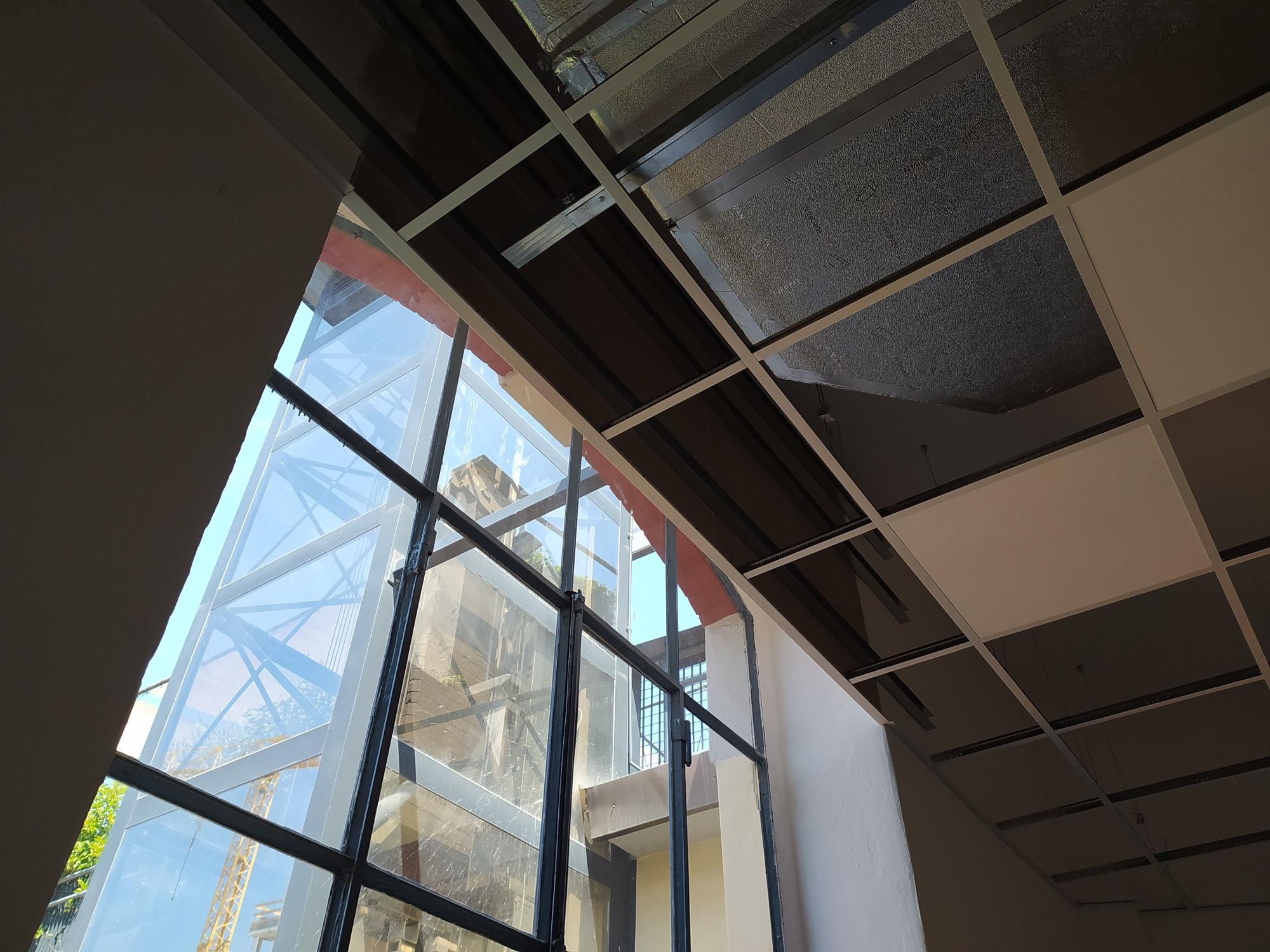 Controsoffitto fonoisolante, struttura,4