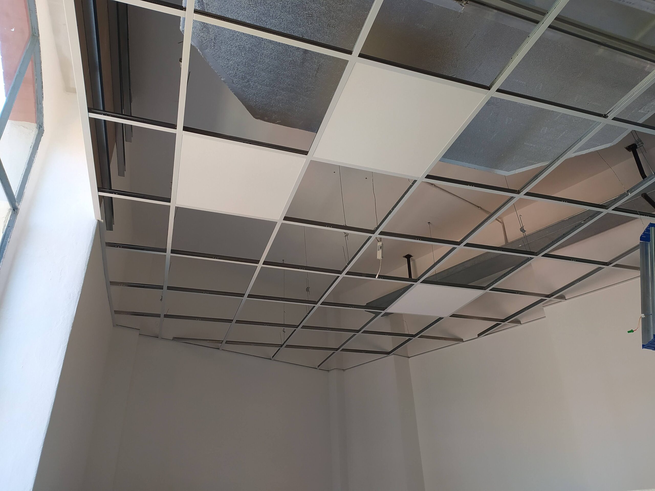 Controsoffitto fonoisolante, struttura,5