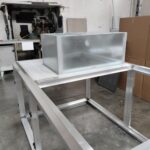 Cabine silenti Milano, struttura, pannelli copertura e cassone