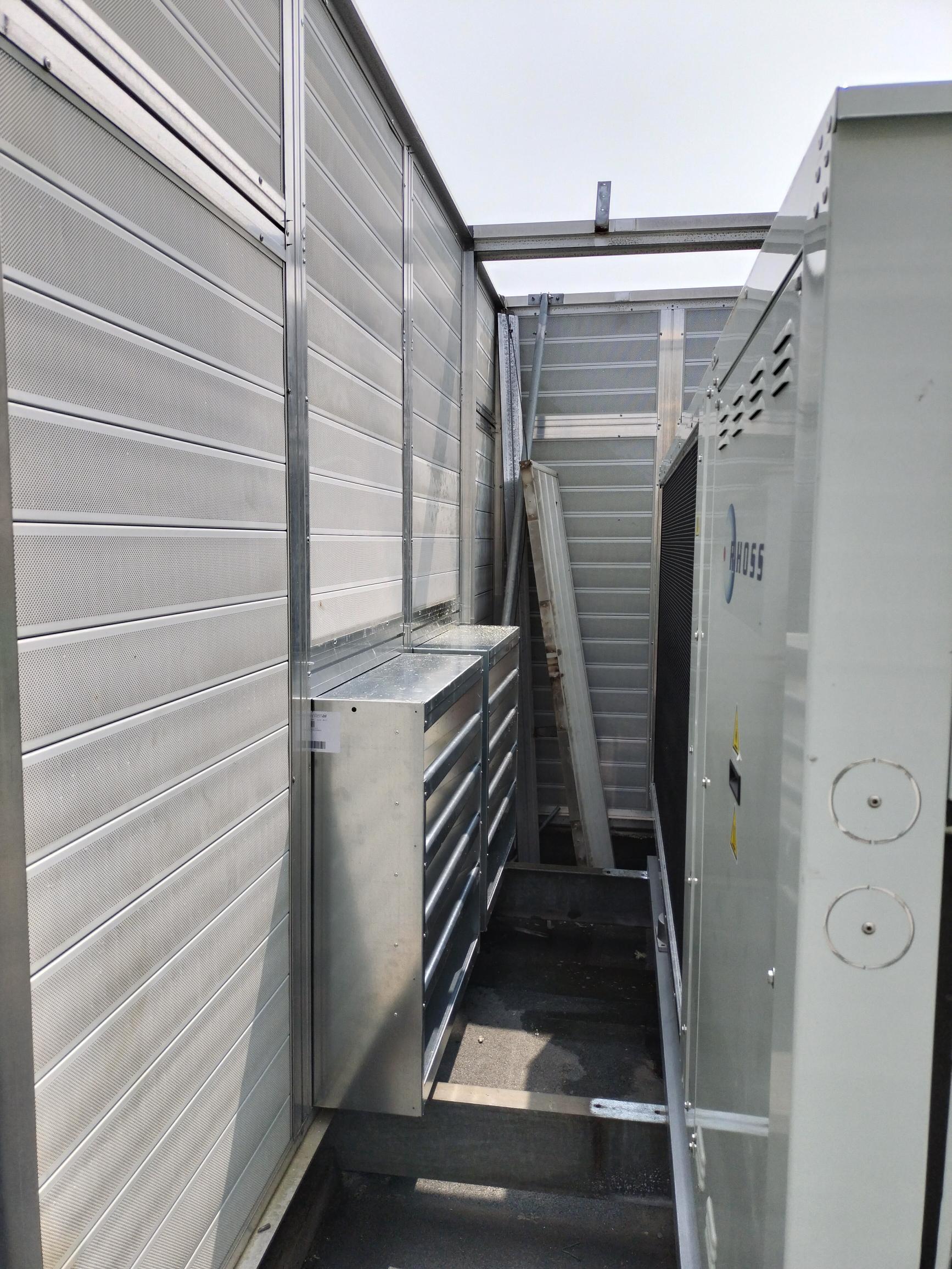 Schermatura acustica milano, vista interna, 1