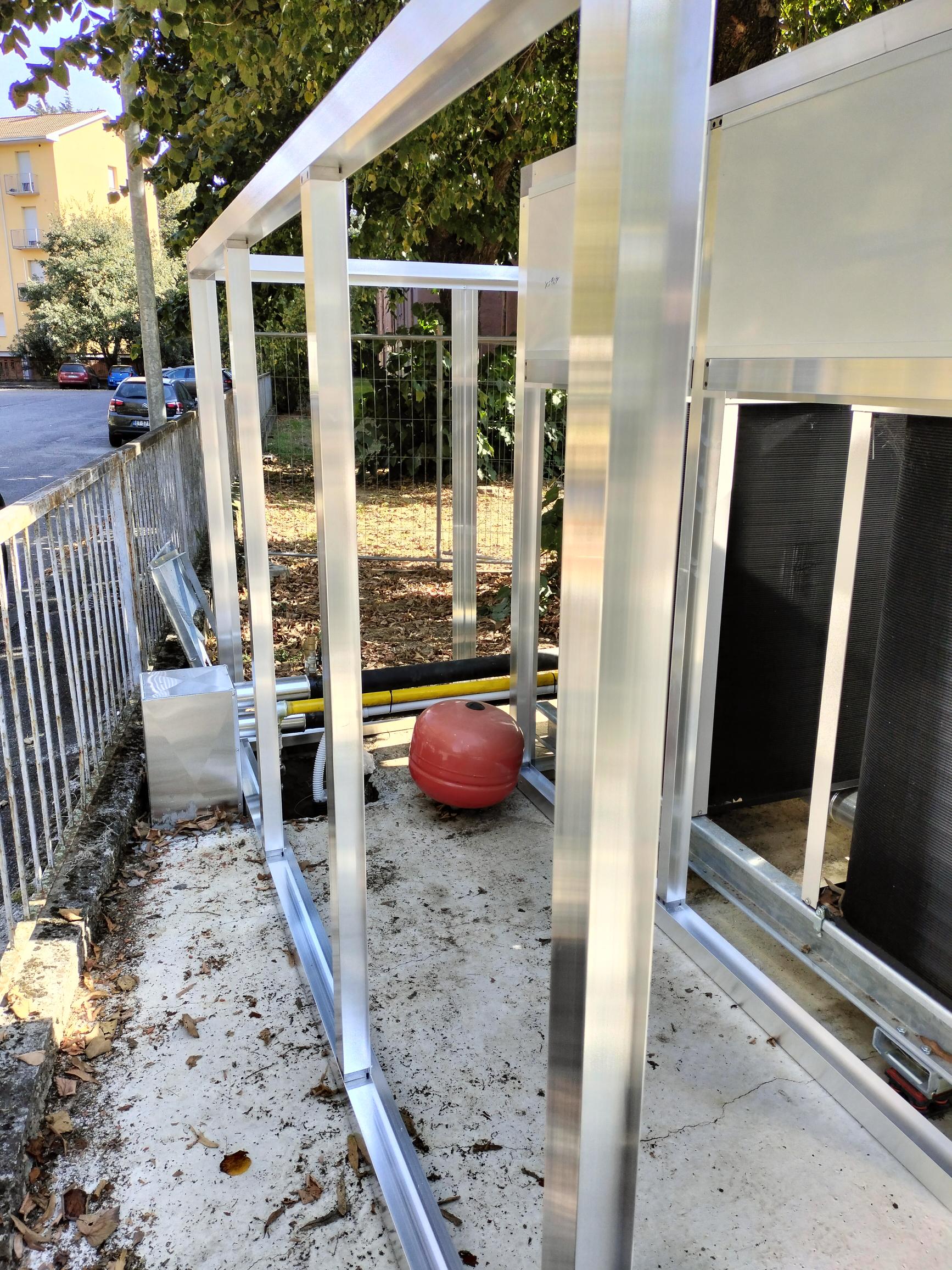 Schermatura acustica struttura 4