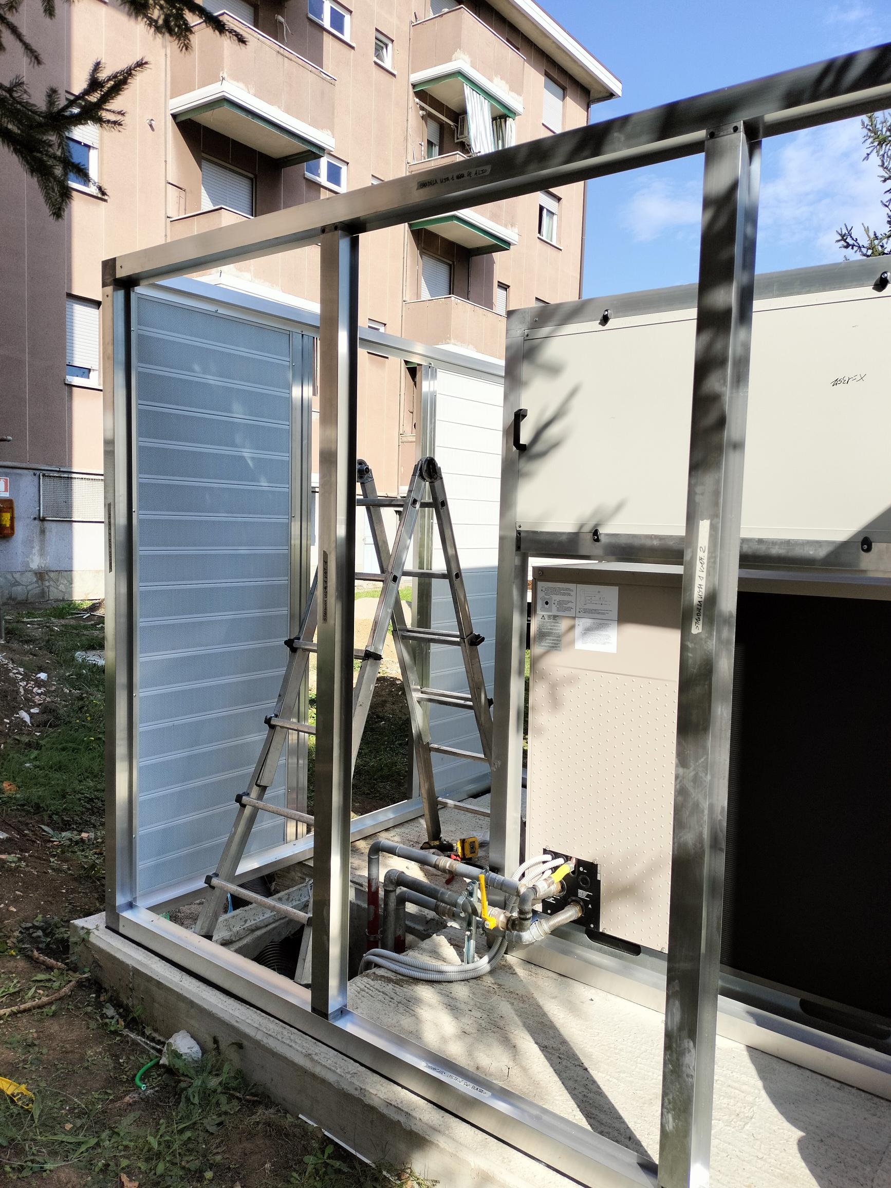 Schermatura acustica struttura 4