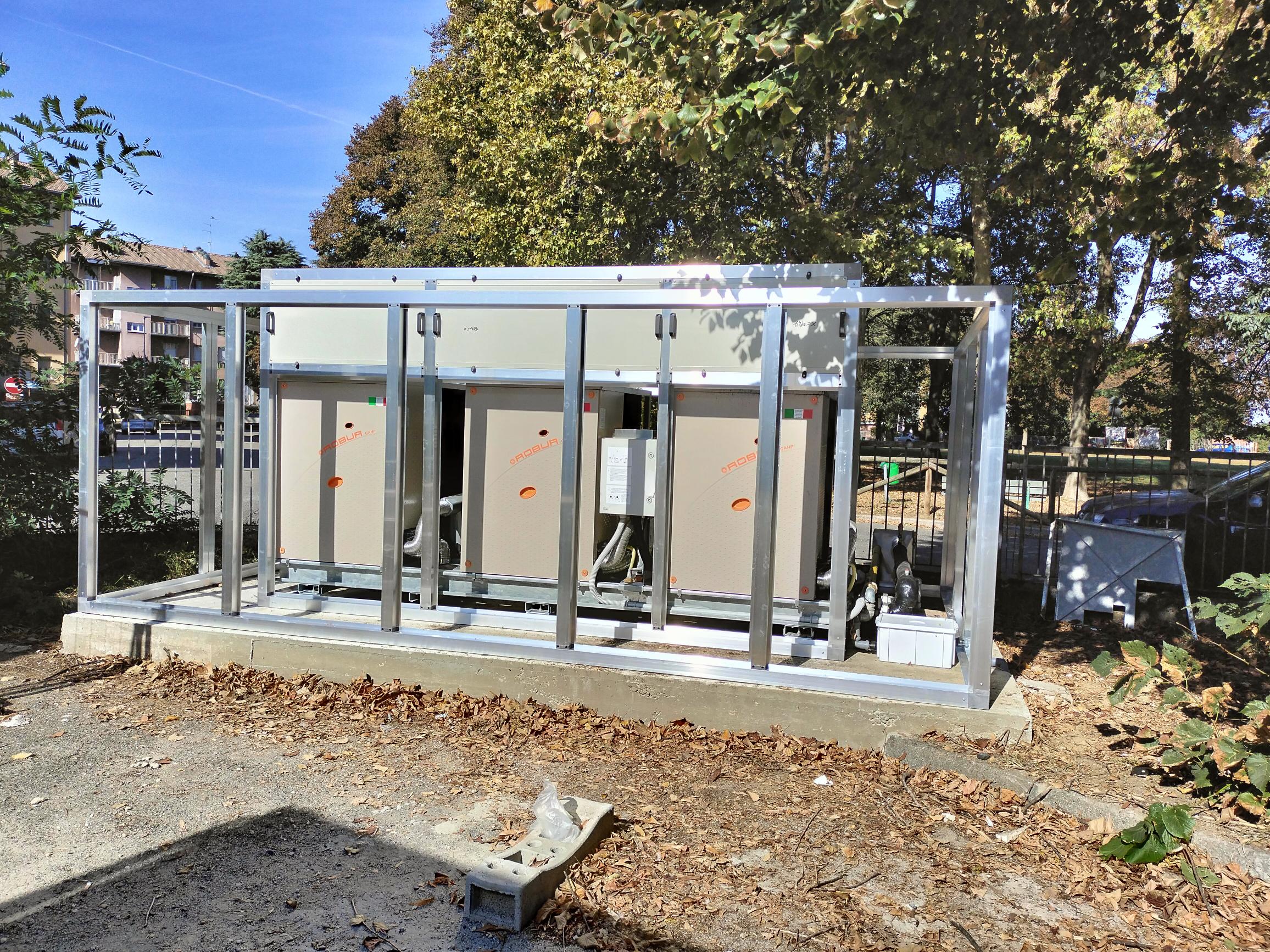 Schermatura acustica struttura