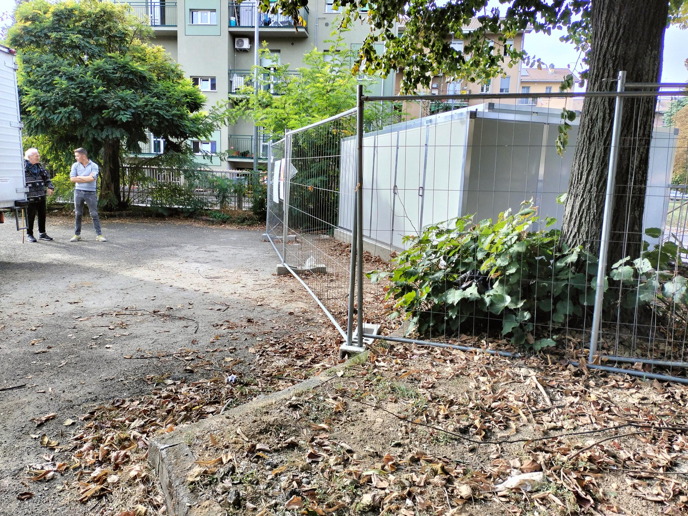 Schermatura acustica struttura, vista esterna 9