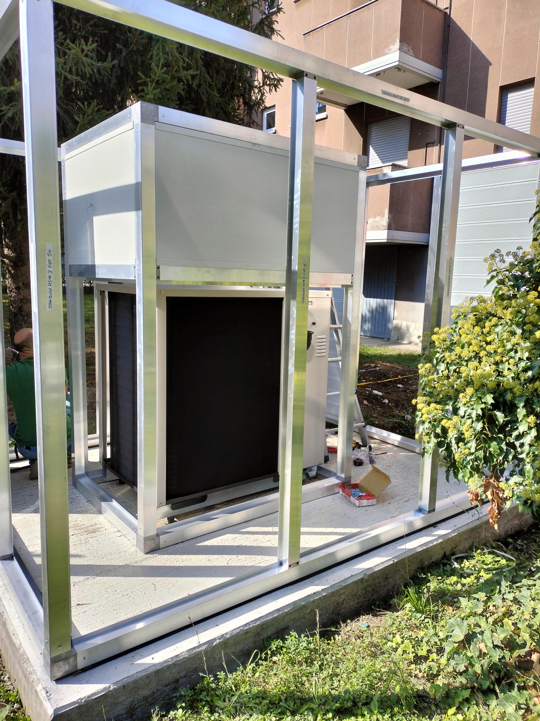 Schermatura acustica struttura