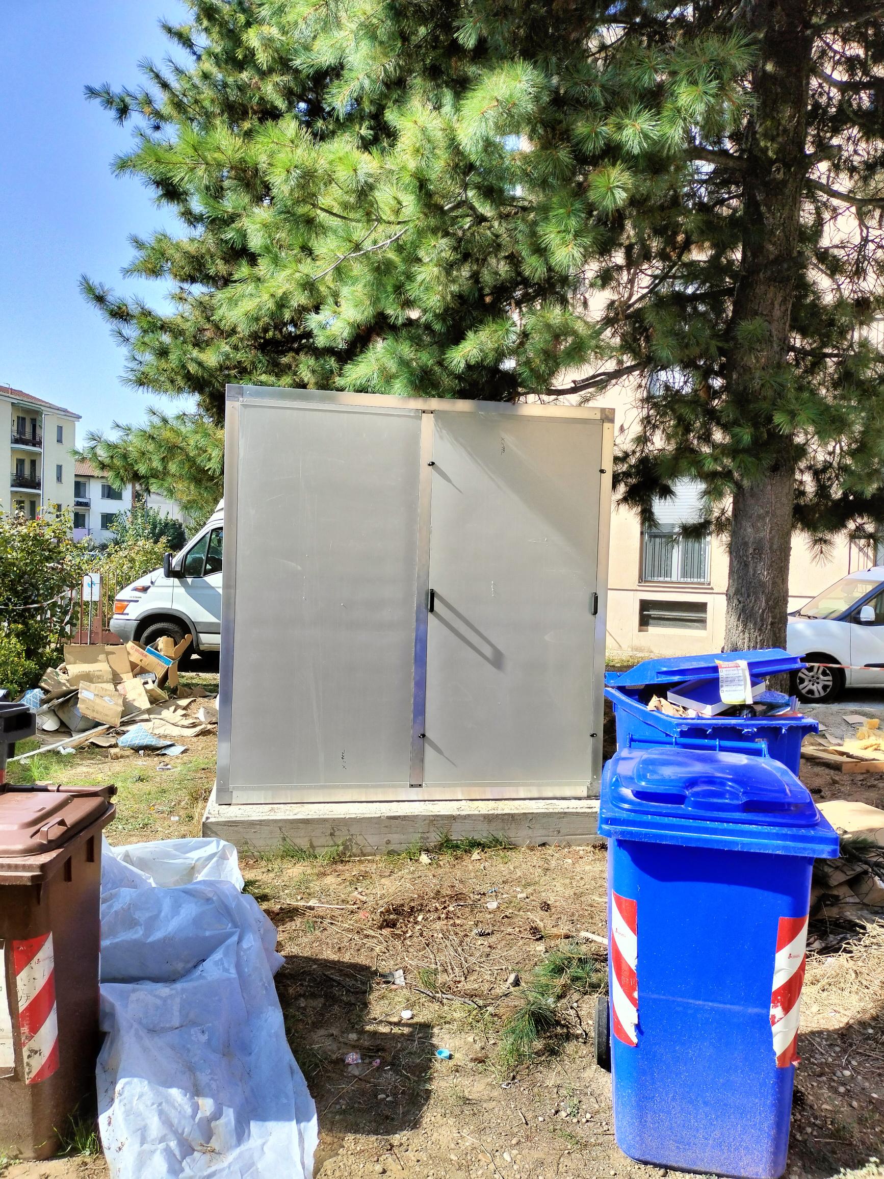 Schermatura acustica vista esterna 5