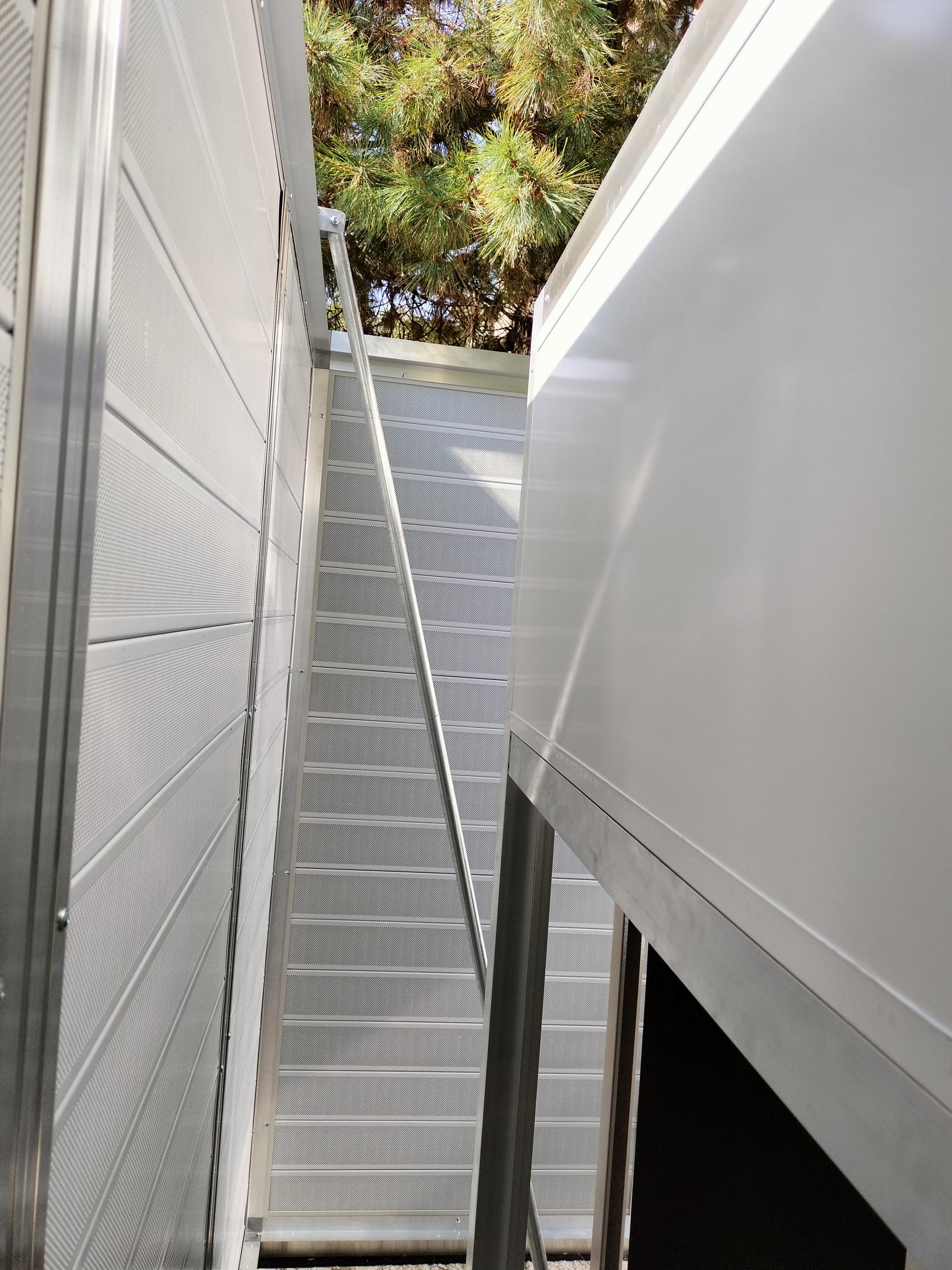 Schermatura acustica vista interna 2