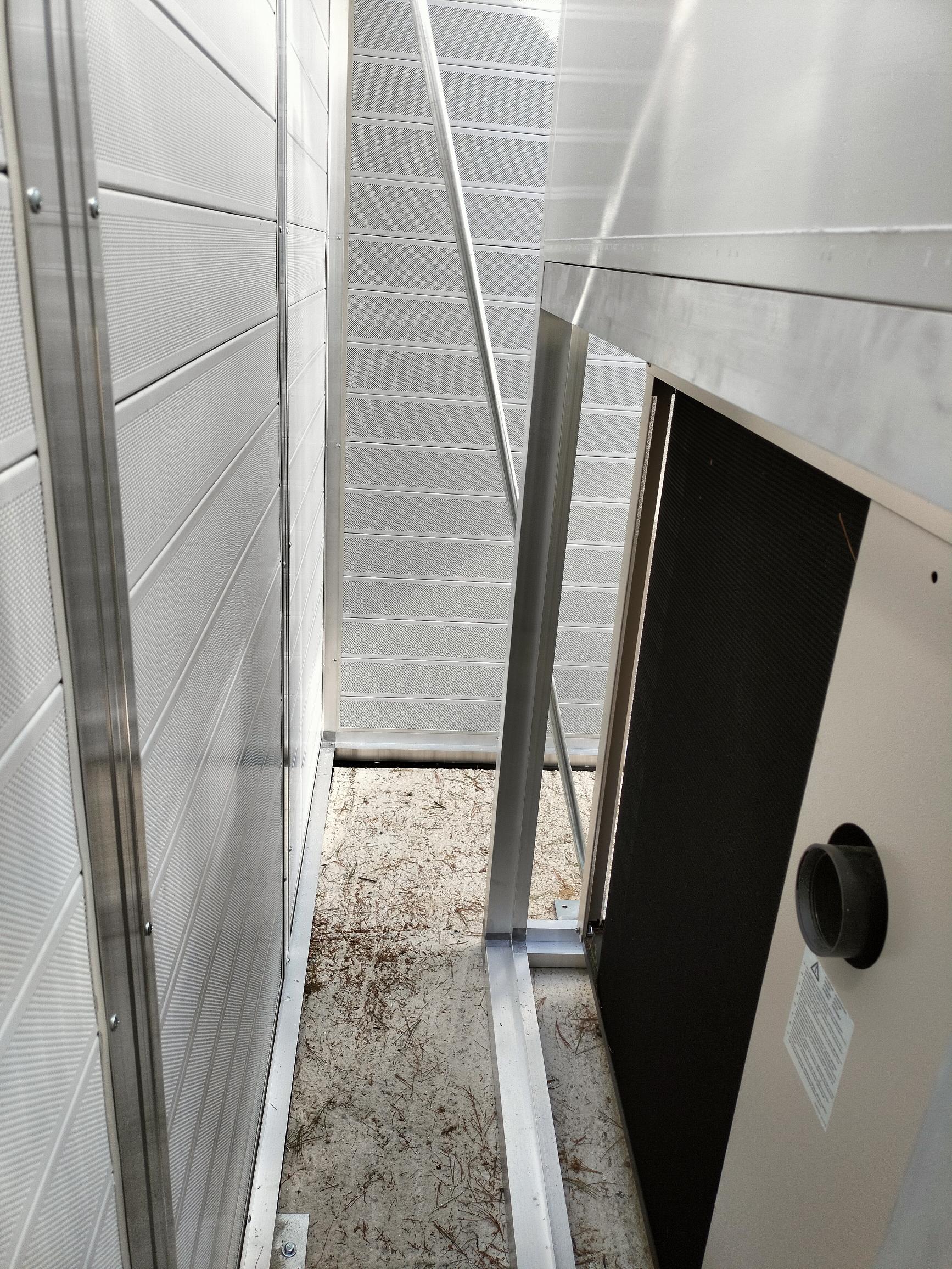 Schermatura acustica vista interna 3