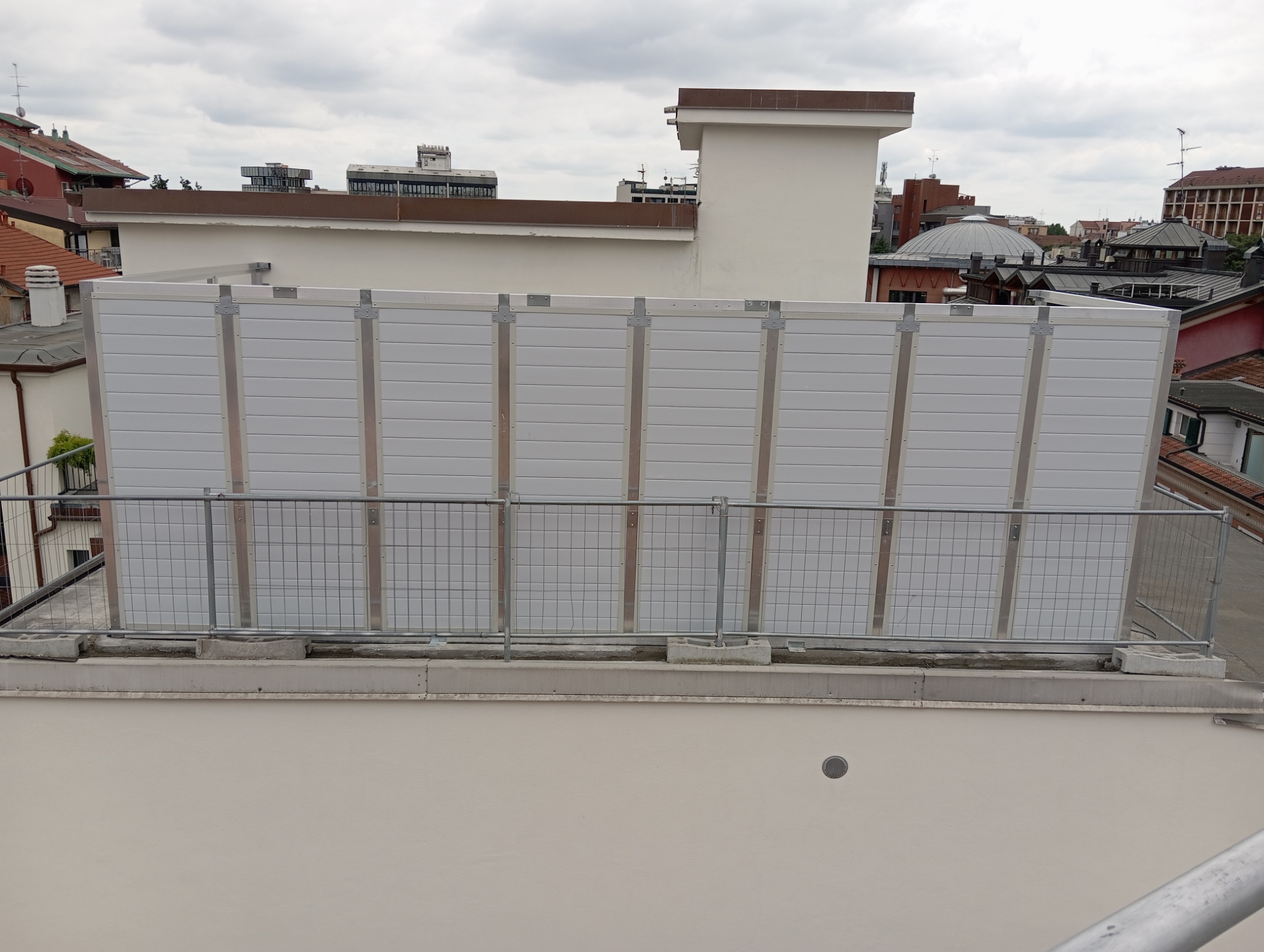 Schermatura acustica milano, vista esterna, 2