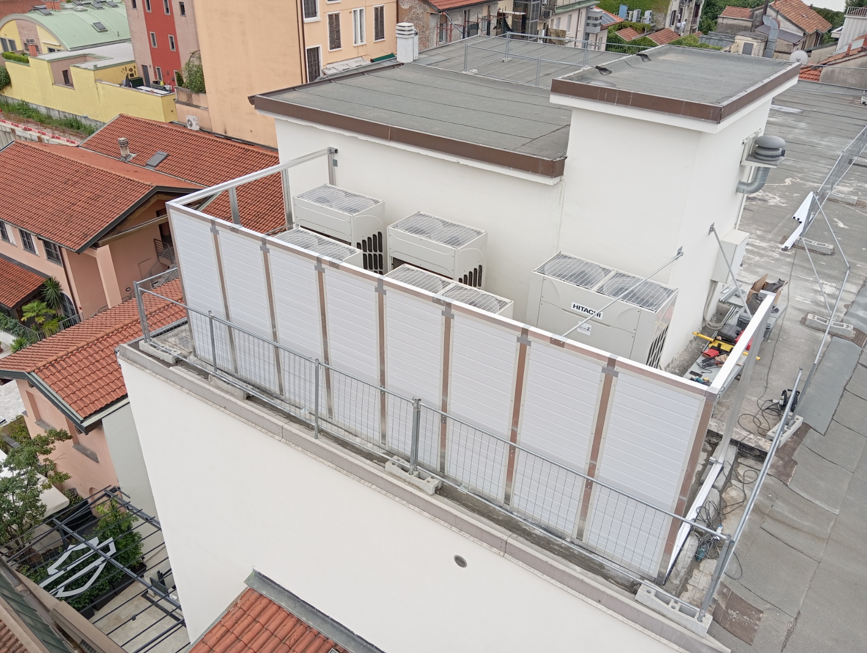 Schermatura acustica milano, vista esterna,5