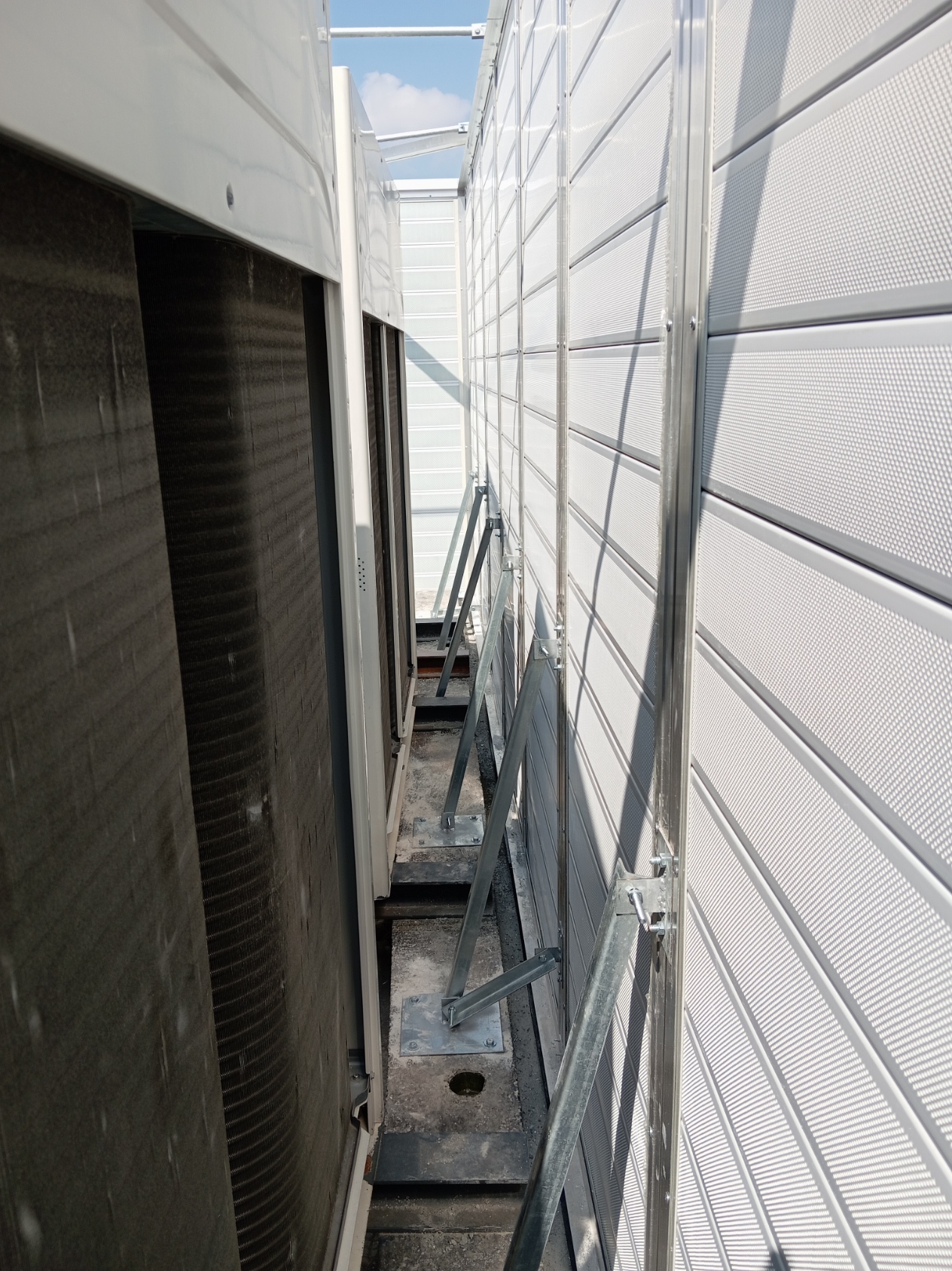 Schermatura acustica milano, vista interna, 5