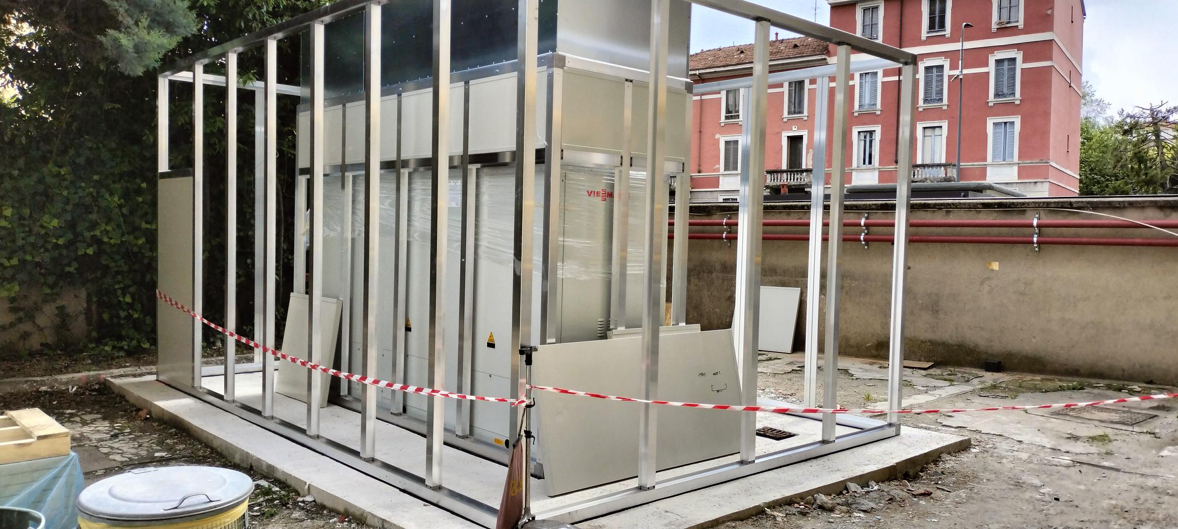 Schermatura acustica esterna struttura2