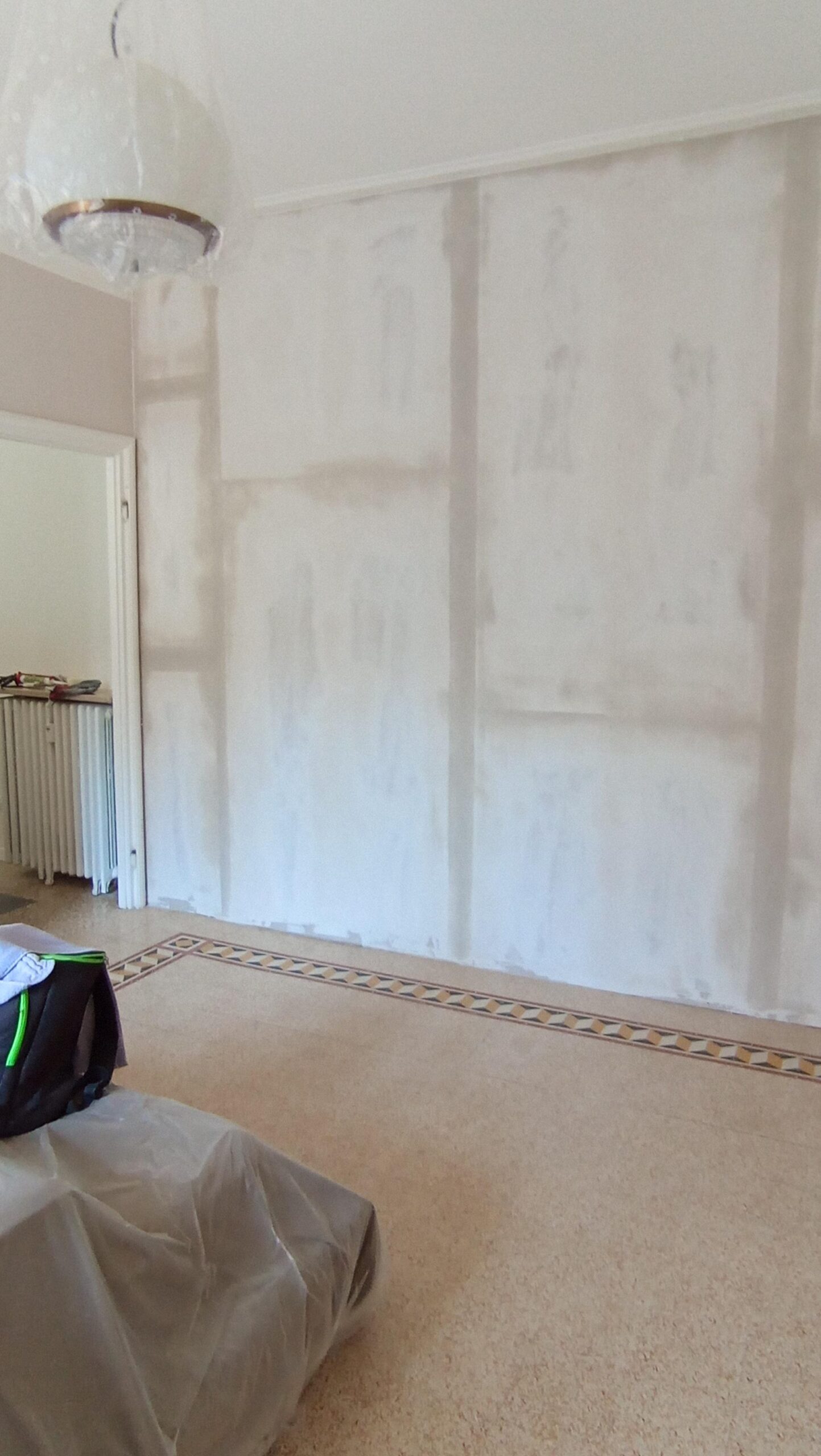 Isolamento acustico milano, rasatura finale, 3