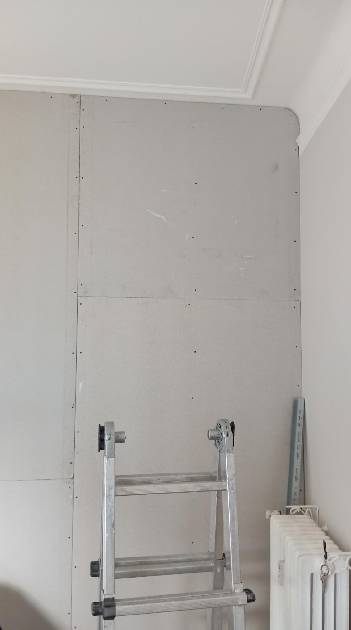 Isolamento acustico milano, secondo strato lastre da 15 mm, 3