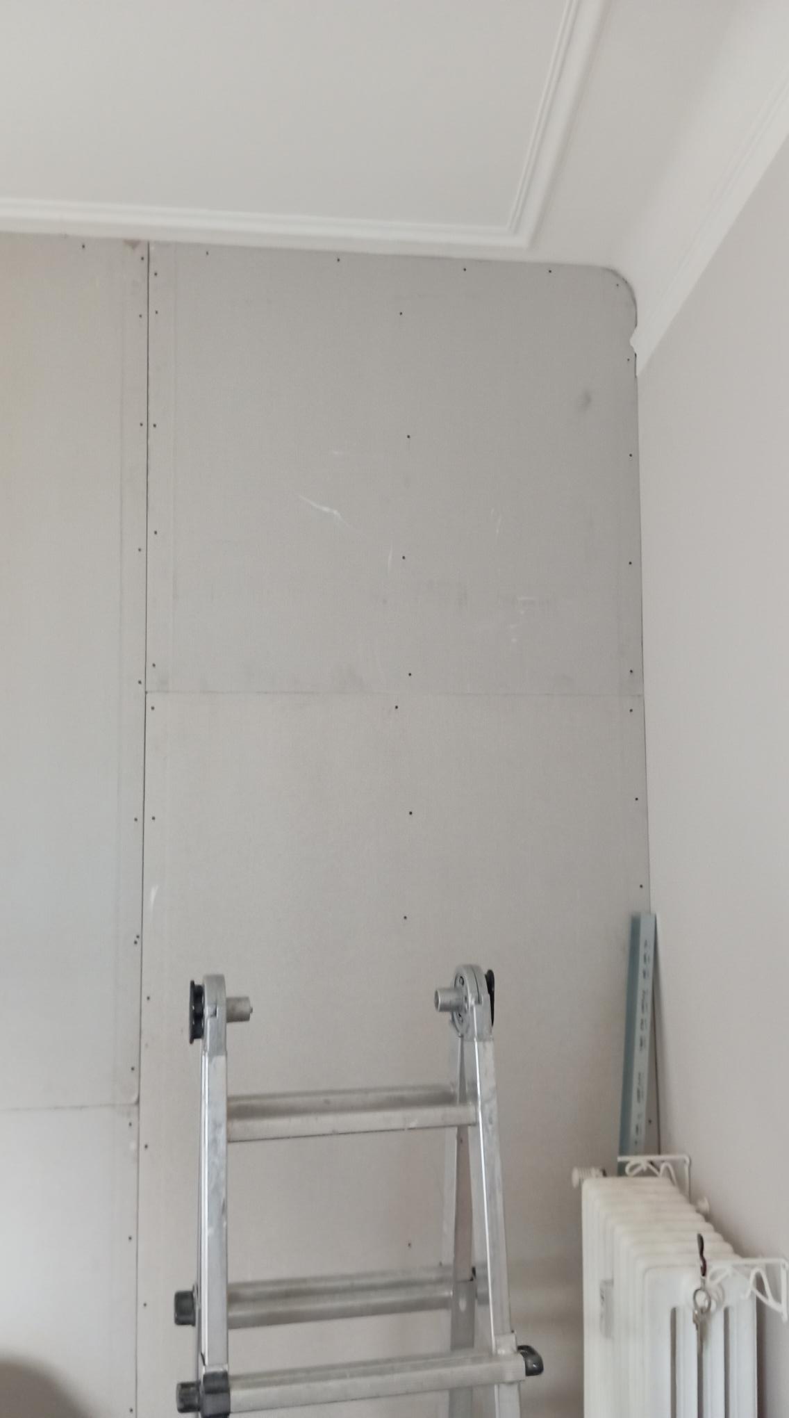 Isolamento acustico milano, secondo strato lastre da 15 mm,4