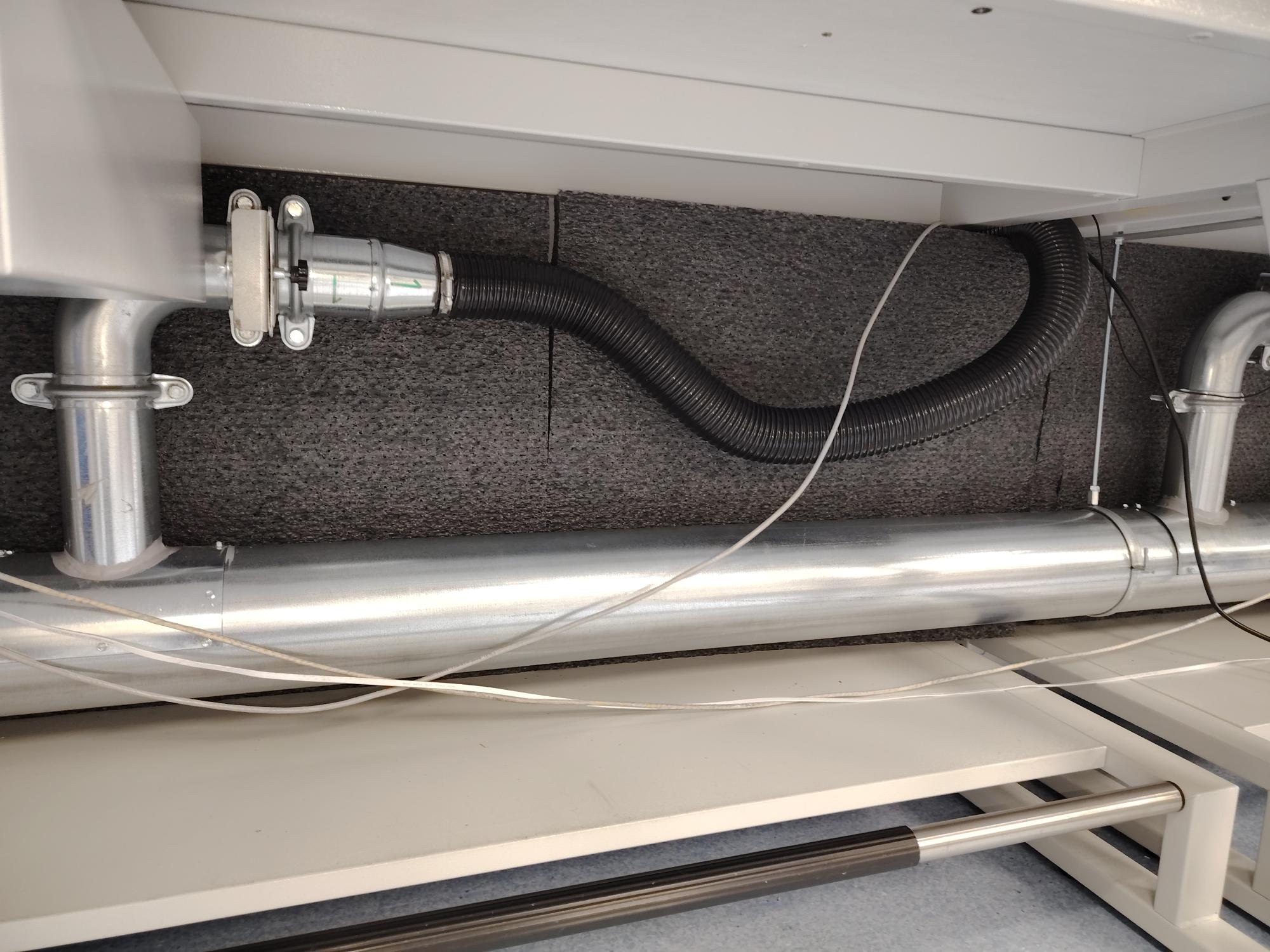 Isolamento acustico impianti aspirazione aria