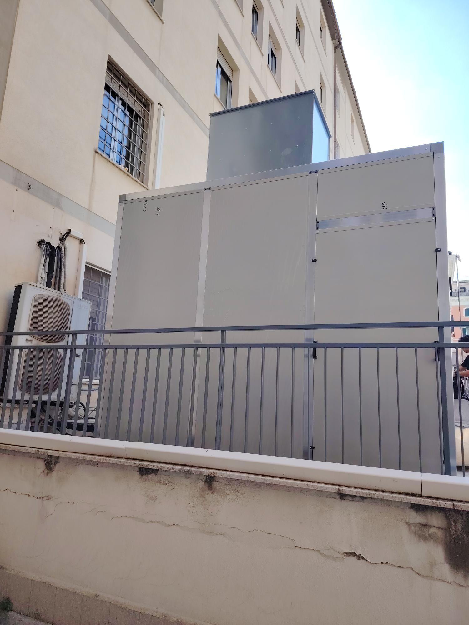 Cabina silente milano, roma, pannelli, 3