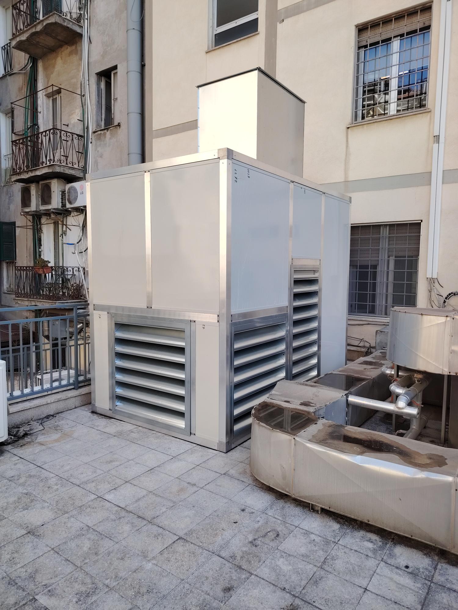 Cabina silente milano, roma, pannelli e griglie