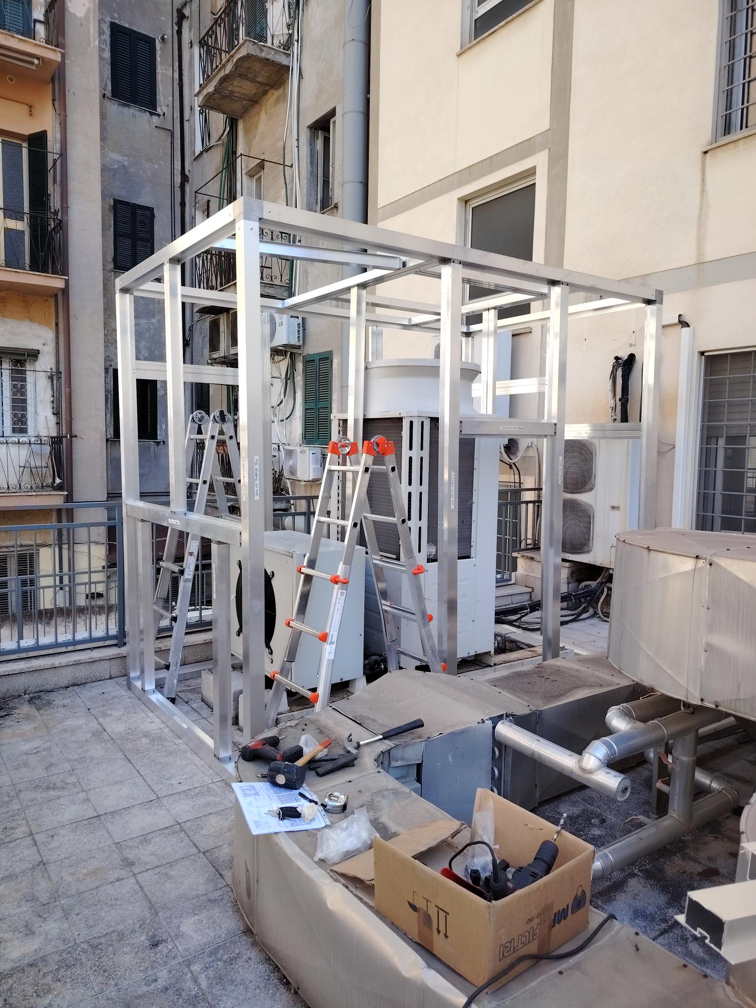 Cabina silente milano, roma, struttura