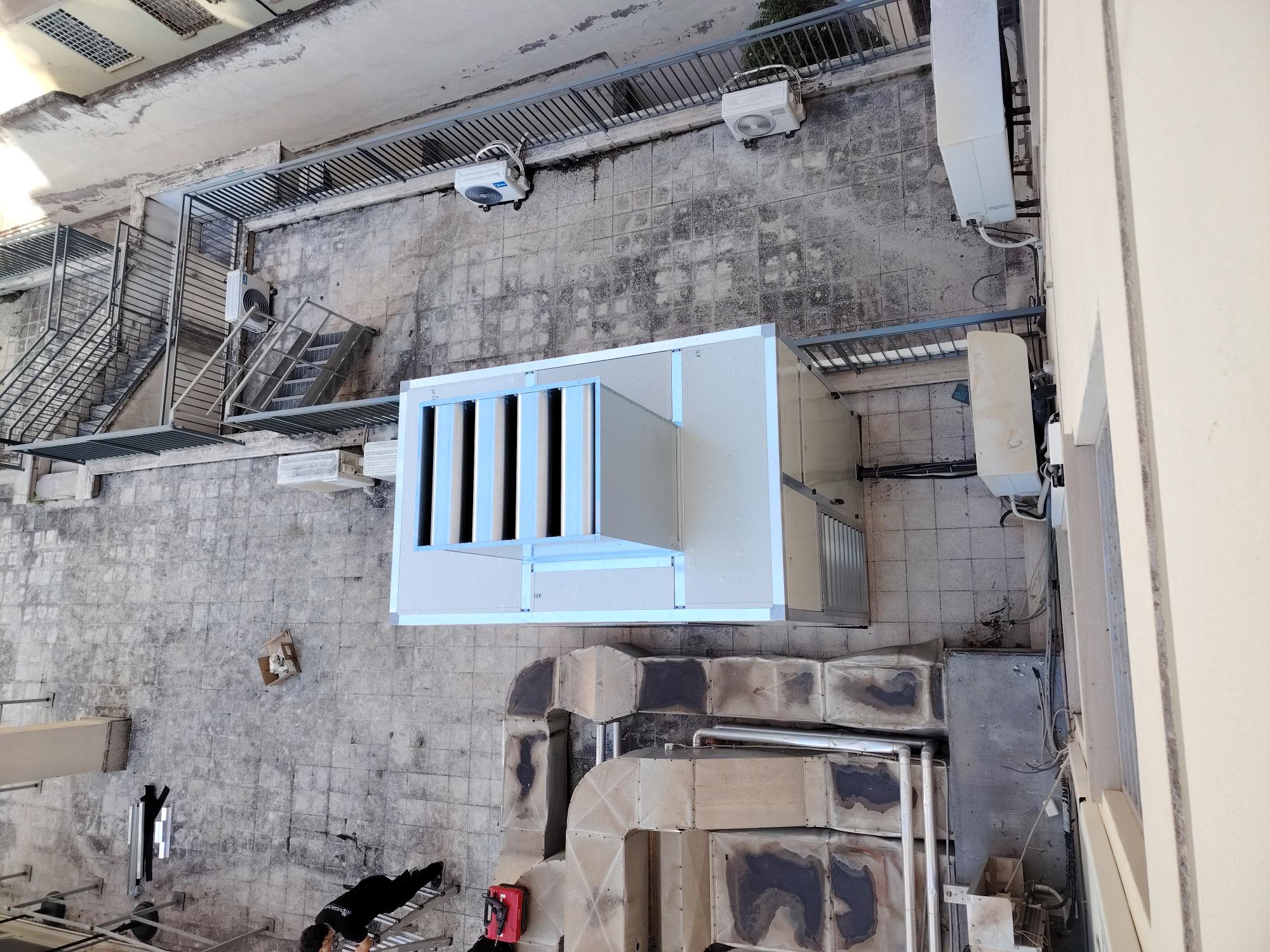 Cabina silente milano, roma, vista dall'alto, 2