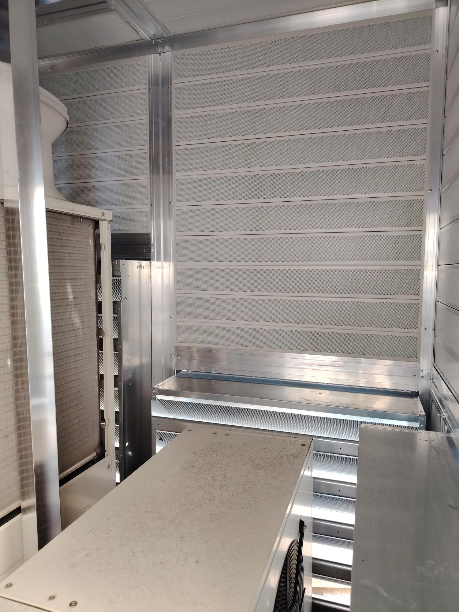 Cabina silente milano, roma, vista interna, 1