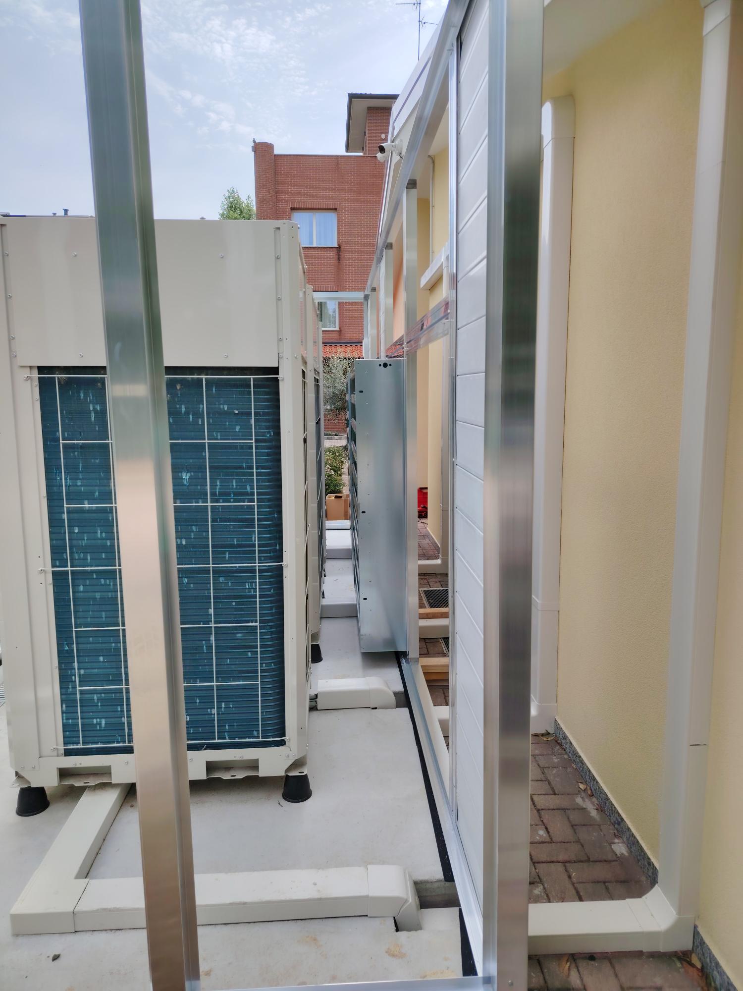 Schermatura acustica milano, vista interna 1